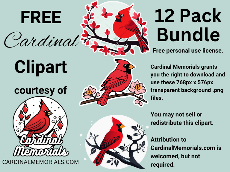 free cardinal clipart
