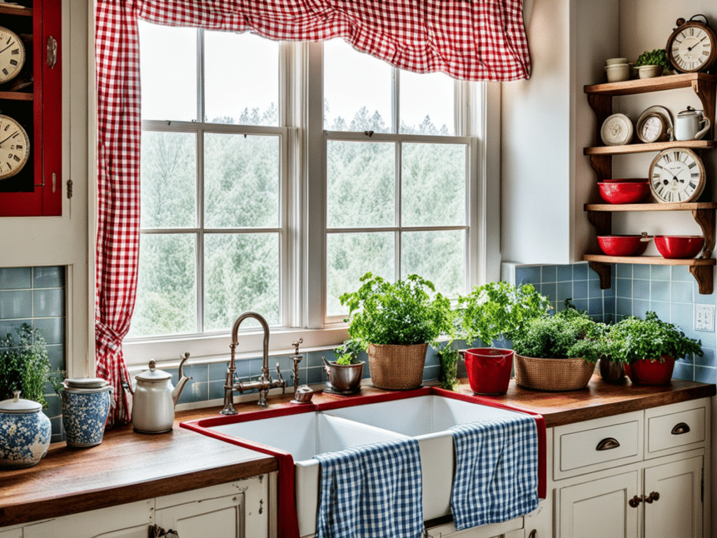 rustic kitchen decor ideas with cottagecore flair