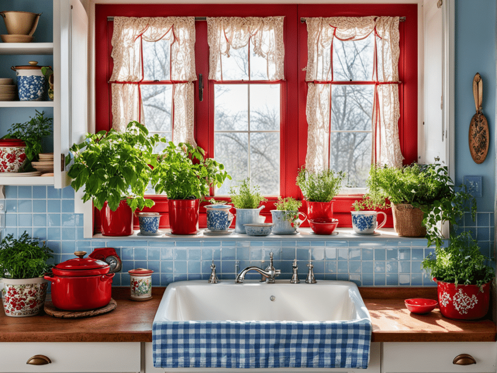 rustic kitchen decor ideas with cottagecore flair