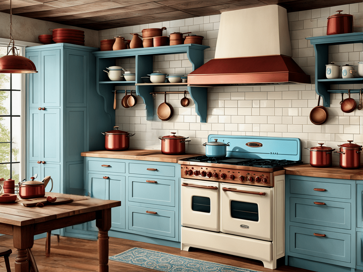 rustic kitchen decor ideas with cottagecore flair