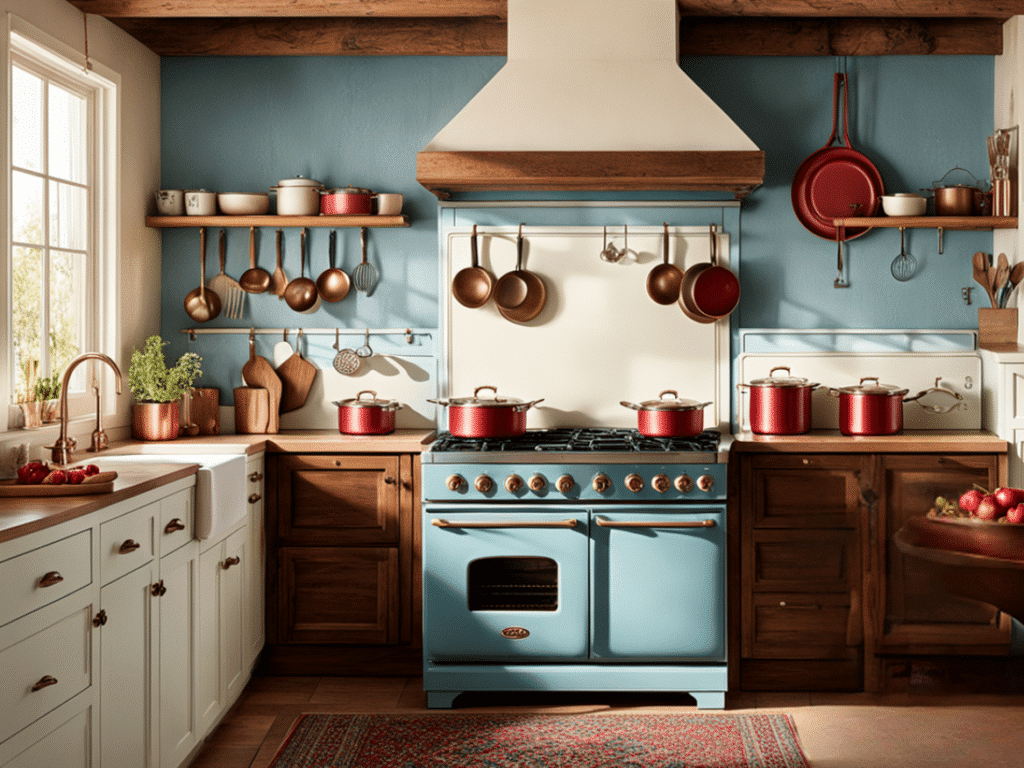 rustic kitchen decor ideas with cottagecore flair