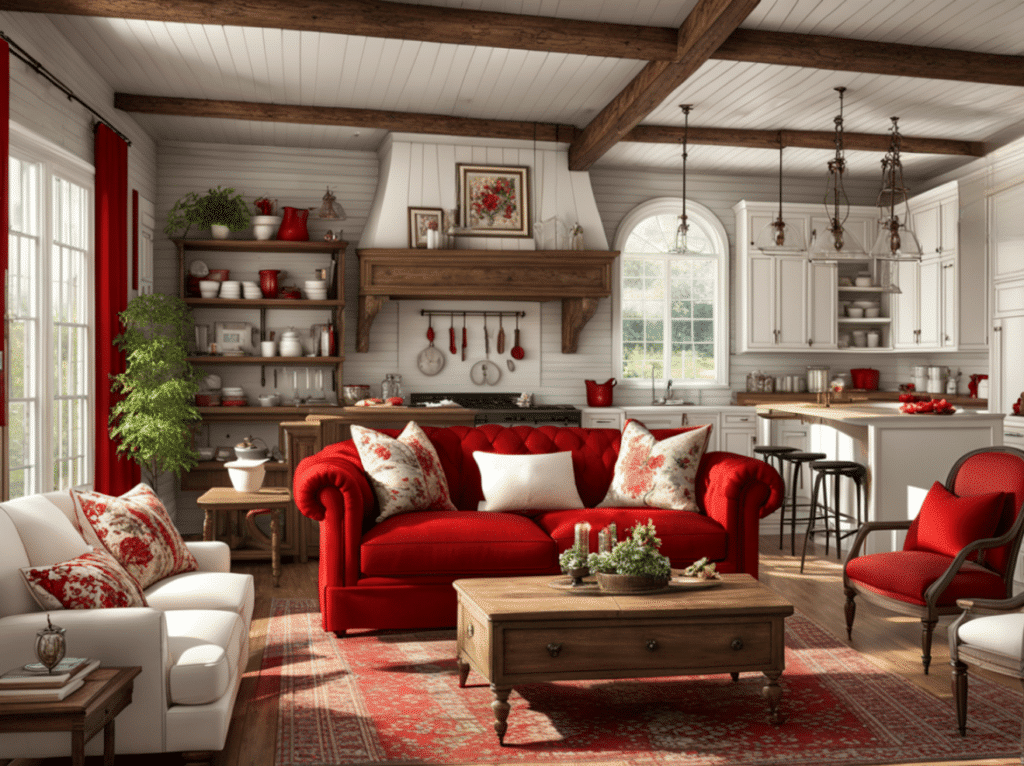 dream farmhouse living room