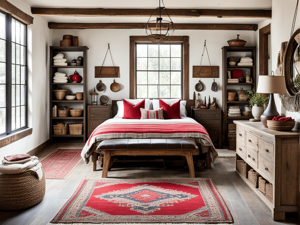 modern rustic decor bedroom refresh