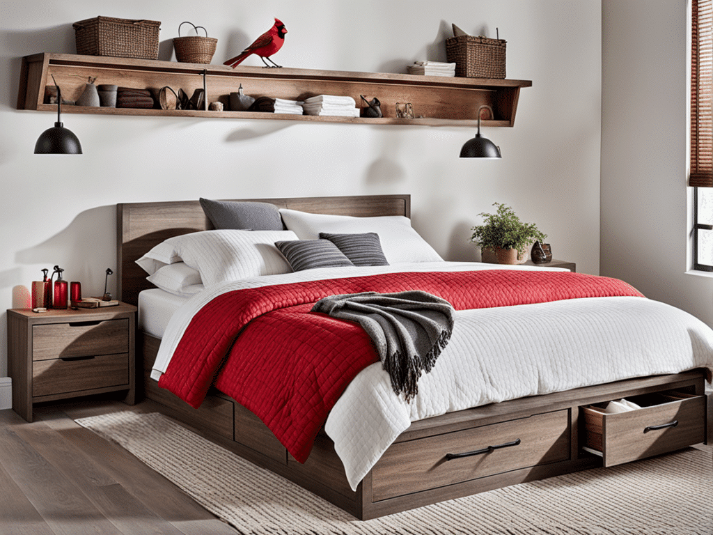 bedroom refresh rustic decor