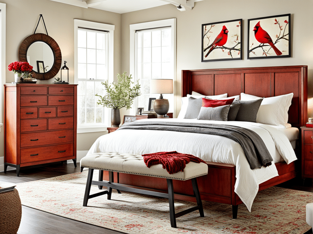 Bedroom refresh modern rustic decor