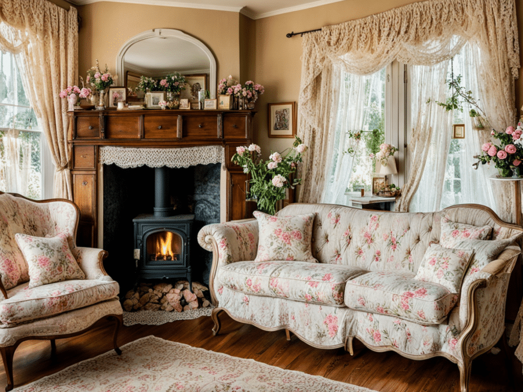 granny chic aesthetic grand millenial grandma chic cottage decor