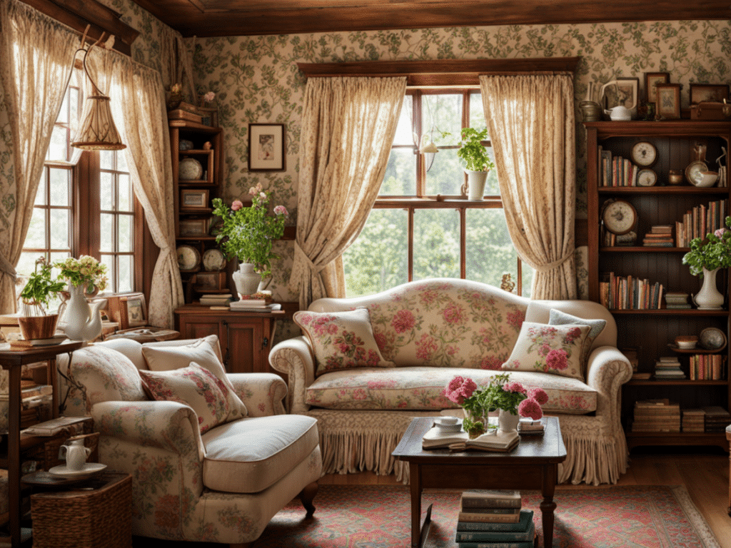 Granny Chic Living Room Decor Ideas