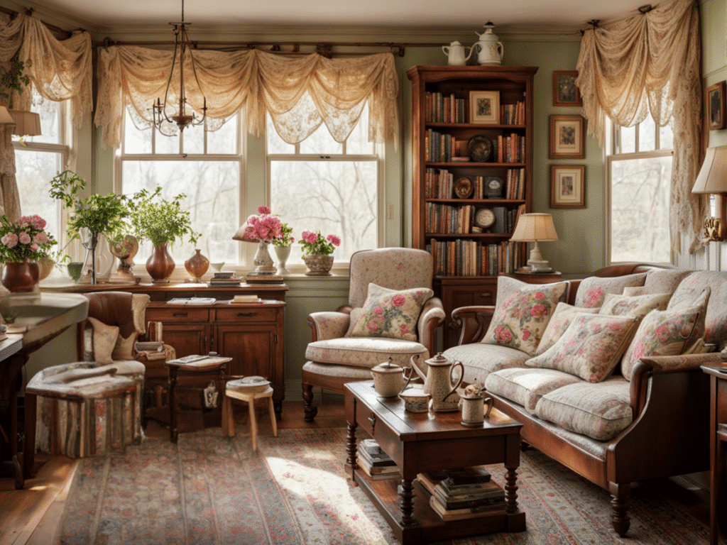 Granny Chic Living Room Decor Ideas