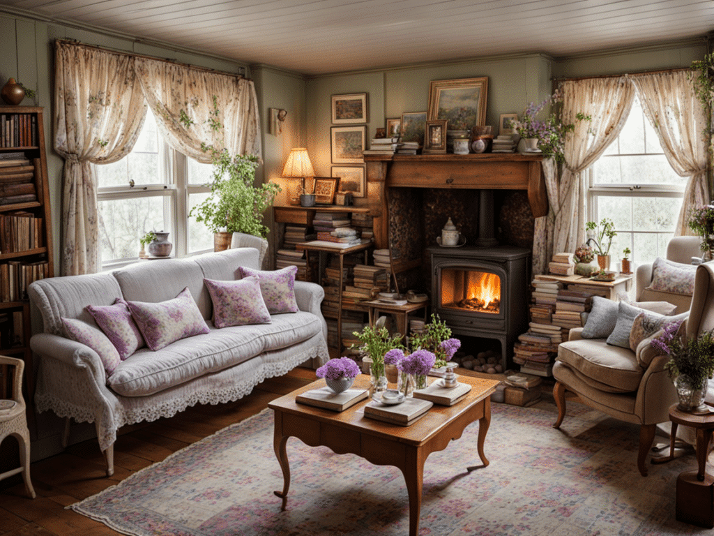 Granny Chic Living Room Decor Ideas