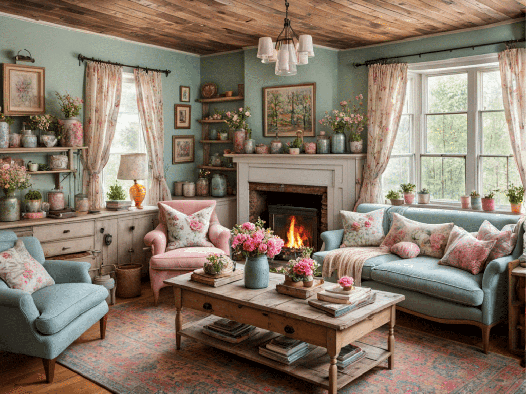 Granny Chic Living Room Decor Ideas