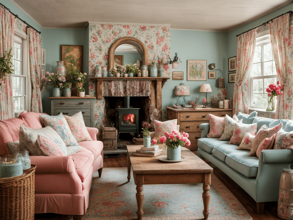 Granny Chic Living Room Decor Ideas