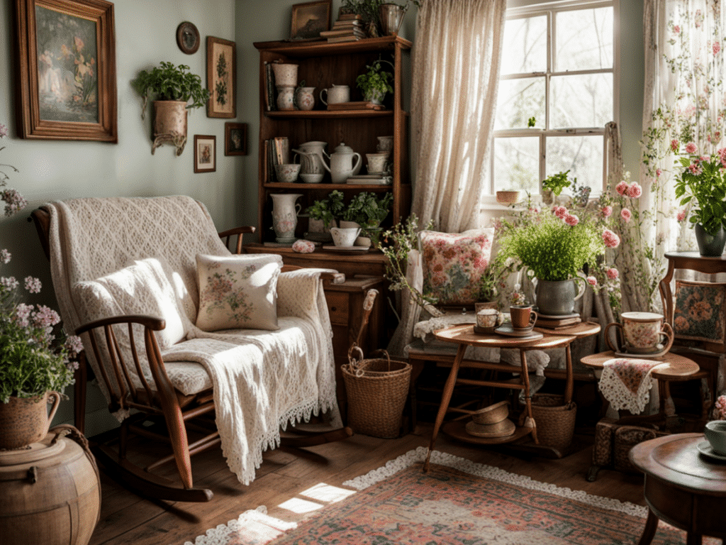 Granny Chic Living Room Decor Ideas