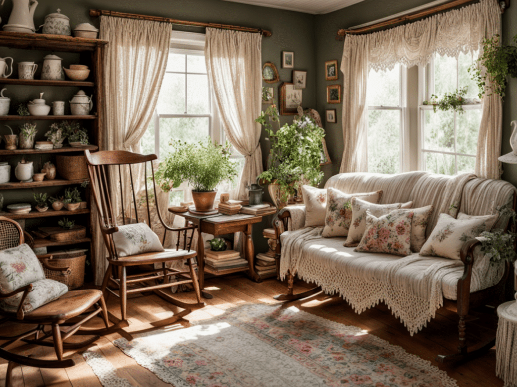 Granny Chic Living Room Decor Ideas