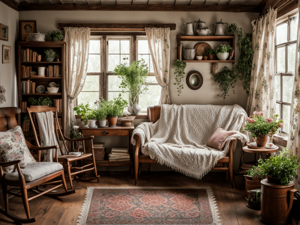 Granny Chic Living Room Decor Ideas