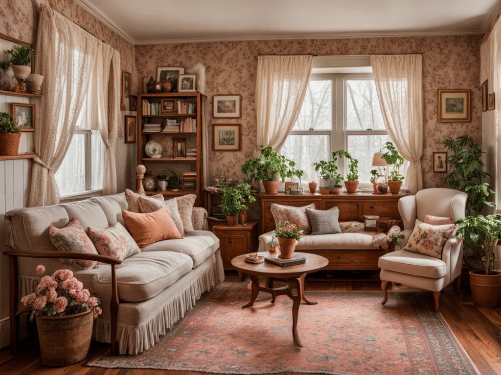 Granny Chic Living Room Decor Ideas