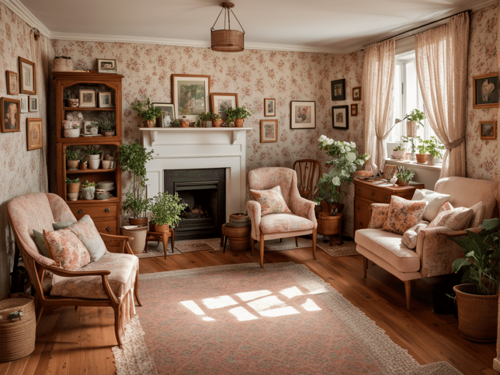 Granny Chic Living Room Decor Ideas