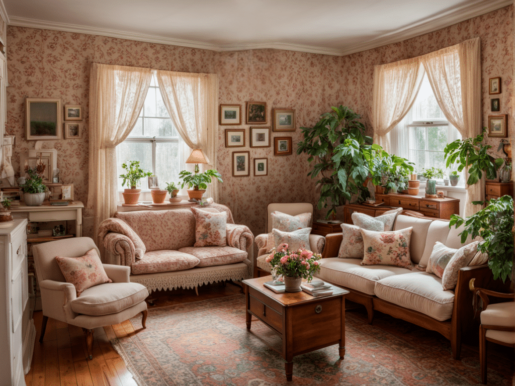 Granny Chic Living Room Decor Ideas