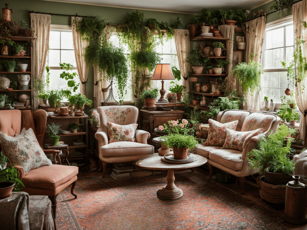 Granny Chic Living Room Decor Ideas