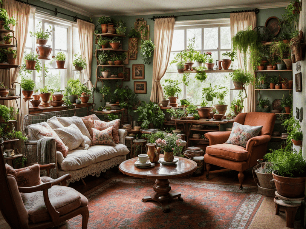 Granny Chic Living Room Decor Ideas