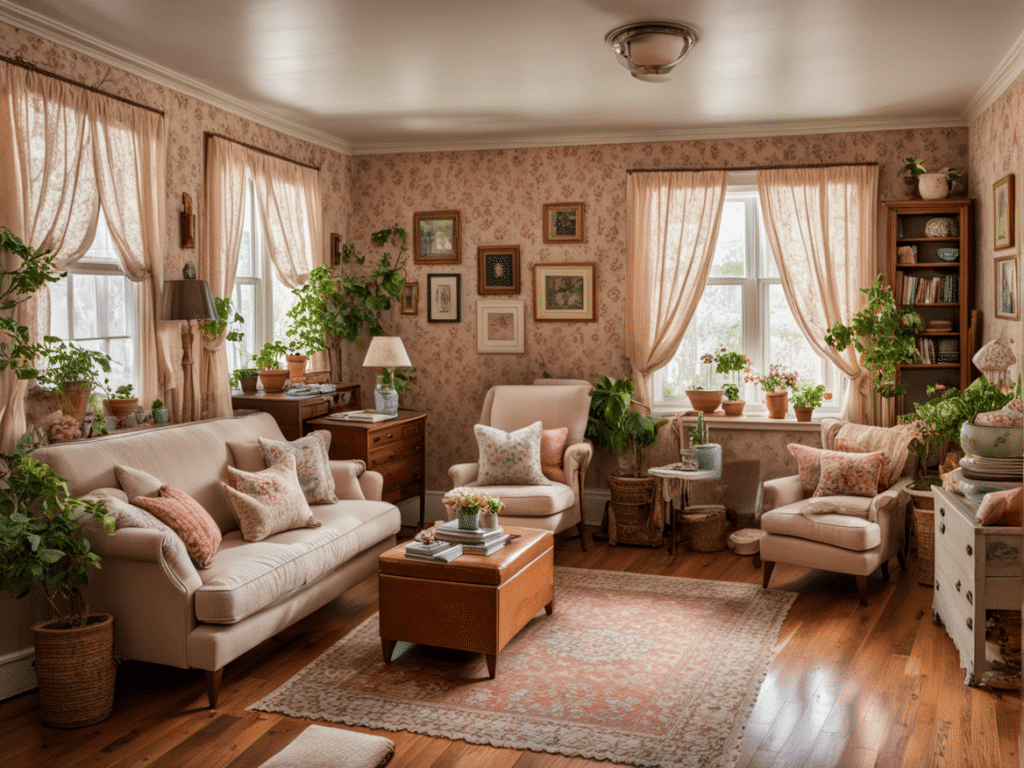 Granny Chic Living Room Decor Ideas