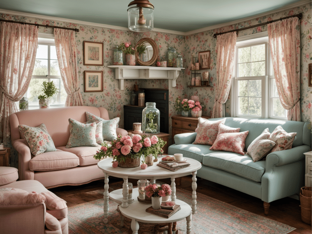 Granny Chic Living Room Decor Ideas