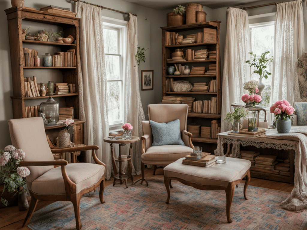 Granny Chic Living Room Decor Ideas