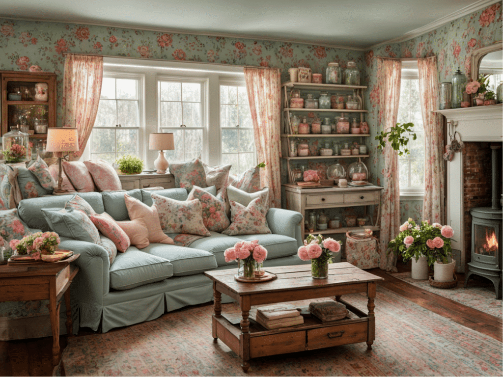 Granny Chic Living Room Decor Ideas