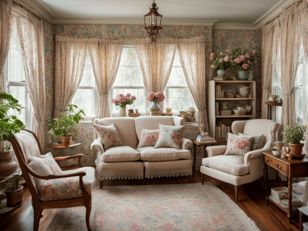 Granny Chic Living Room Decor Ideas