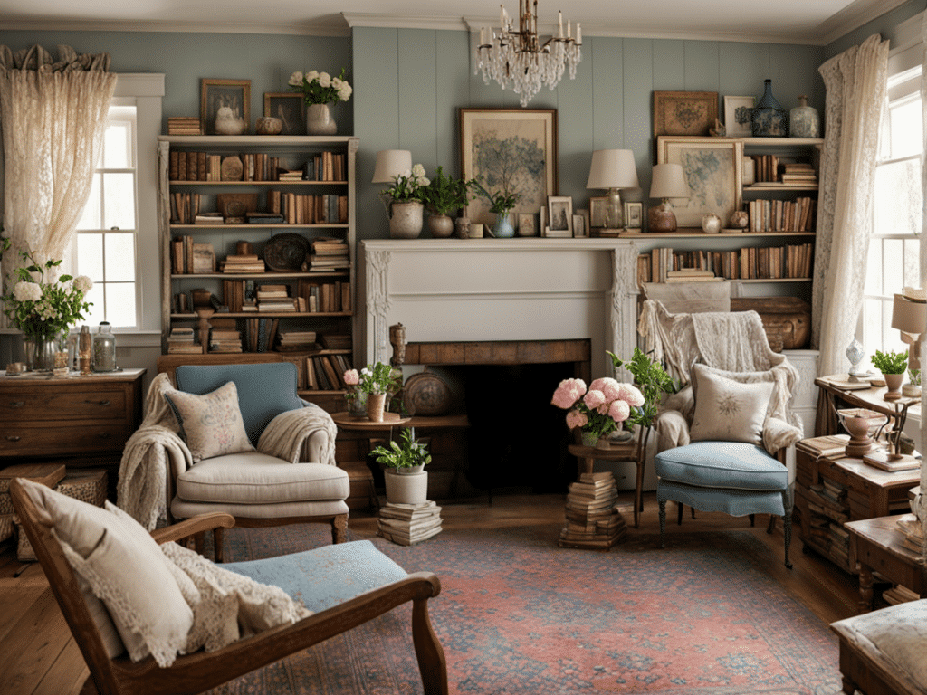 Granny Chic Living Room Decor Ideas