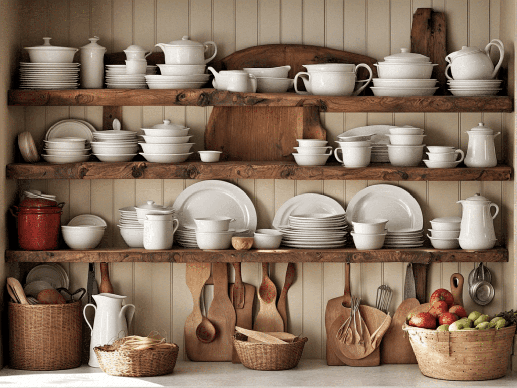 Farmhouse Kitchen Storage Solutions