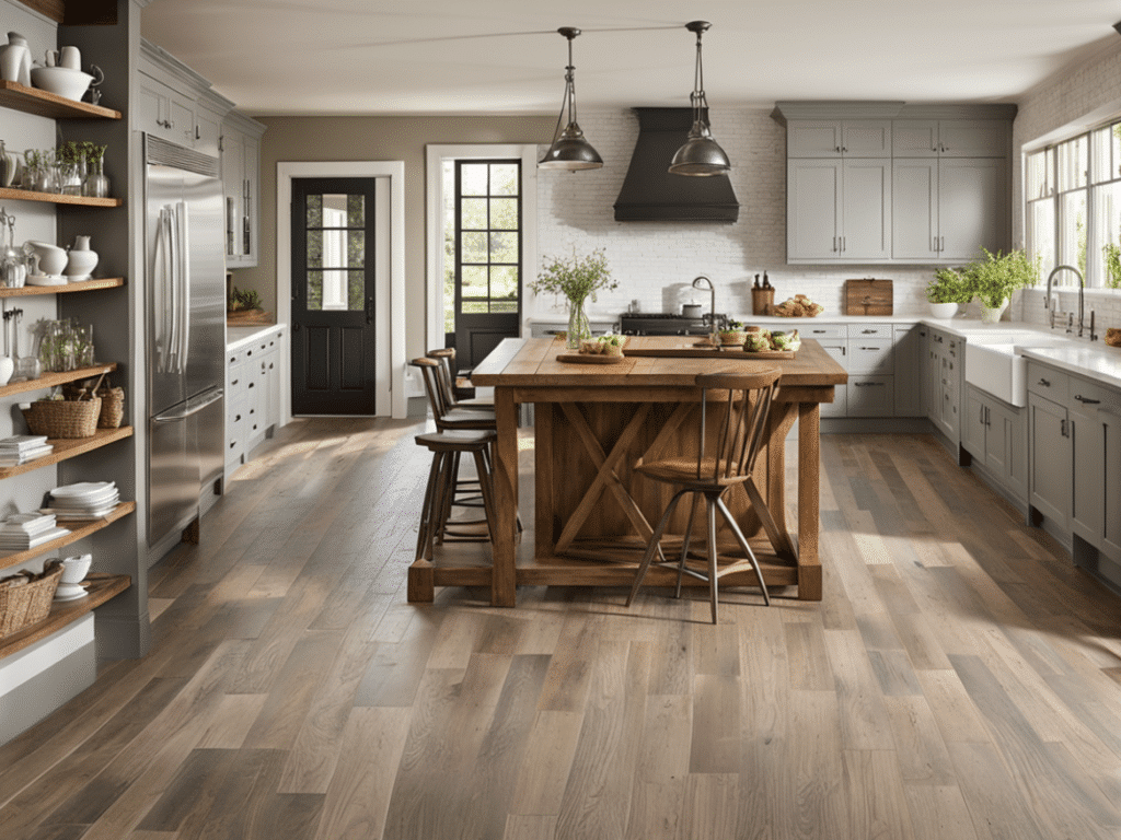 Flooring Options for Farmhouse Kitchens