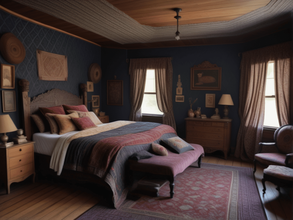 dark cottagecore bedroom cozy cottage interiors