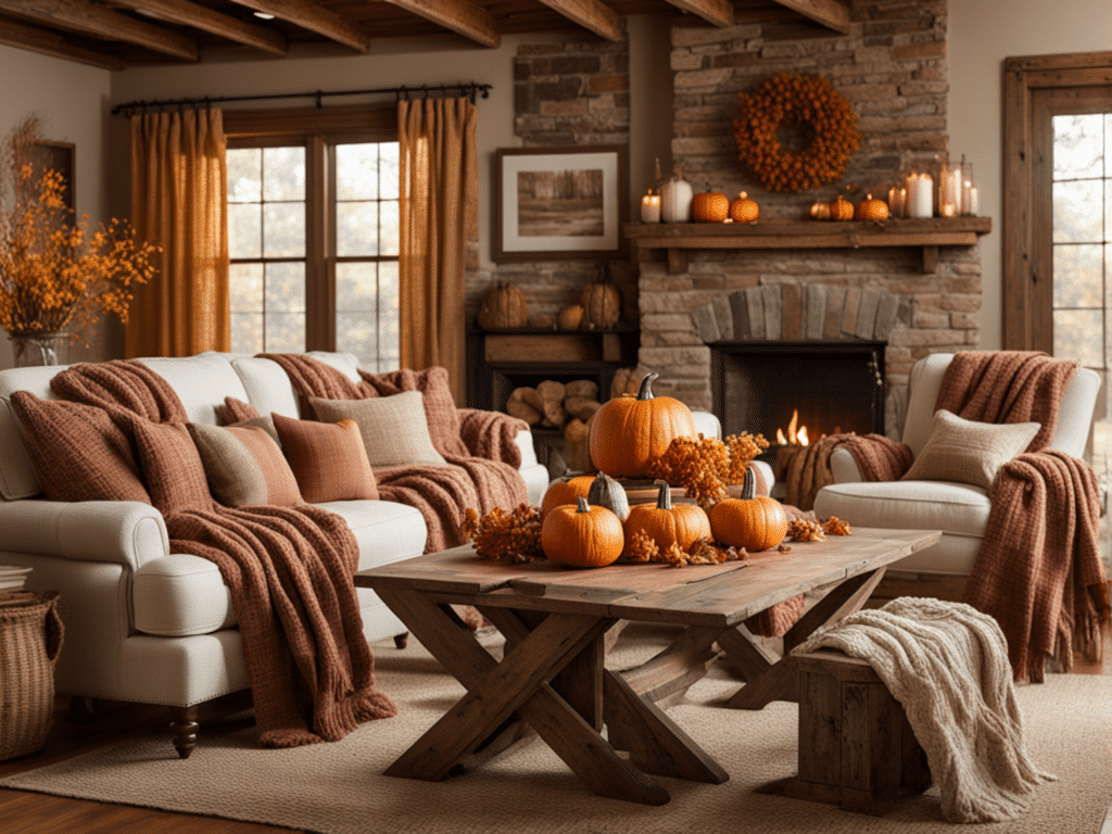 fall farmhouse decor ideas