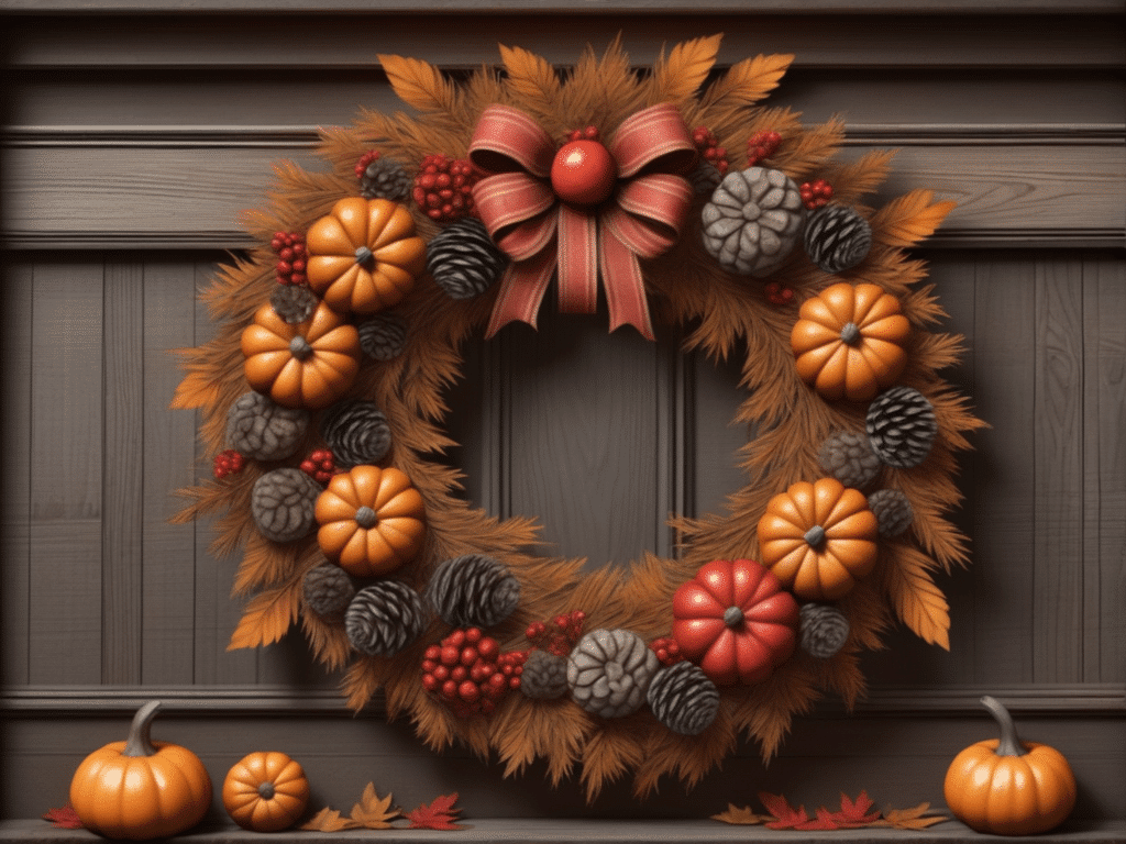 fall wreath ideas - choose the right fall wreath style