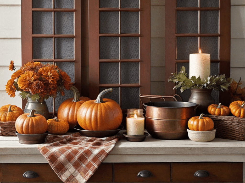 farmhouse fall kitchen decor ideas