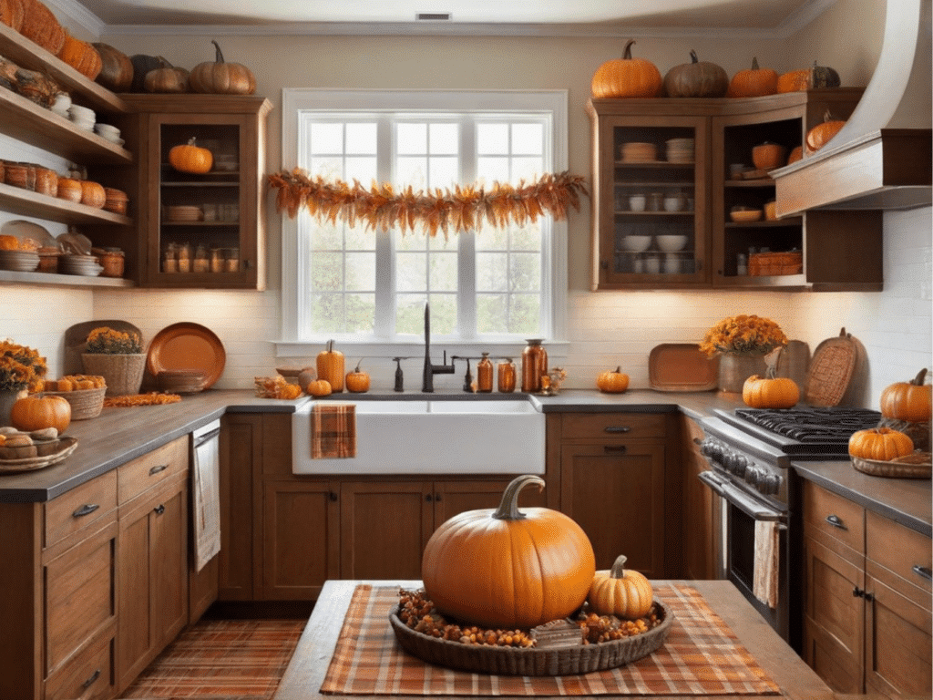 farmhouse fall kitchen decor ideas