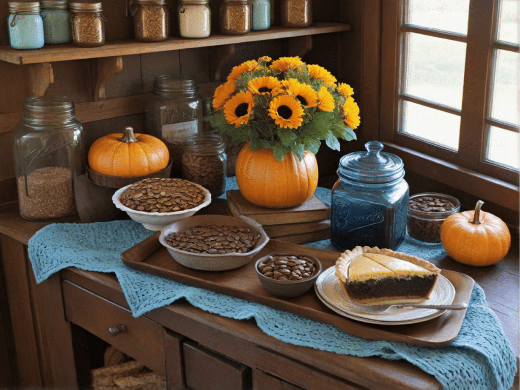 farmhouse fall kitchen decor ideas