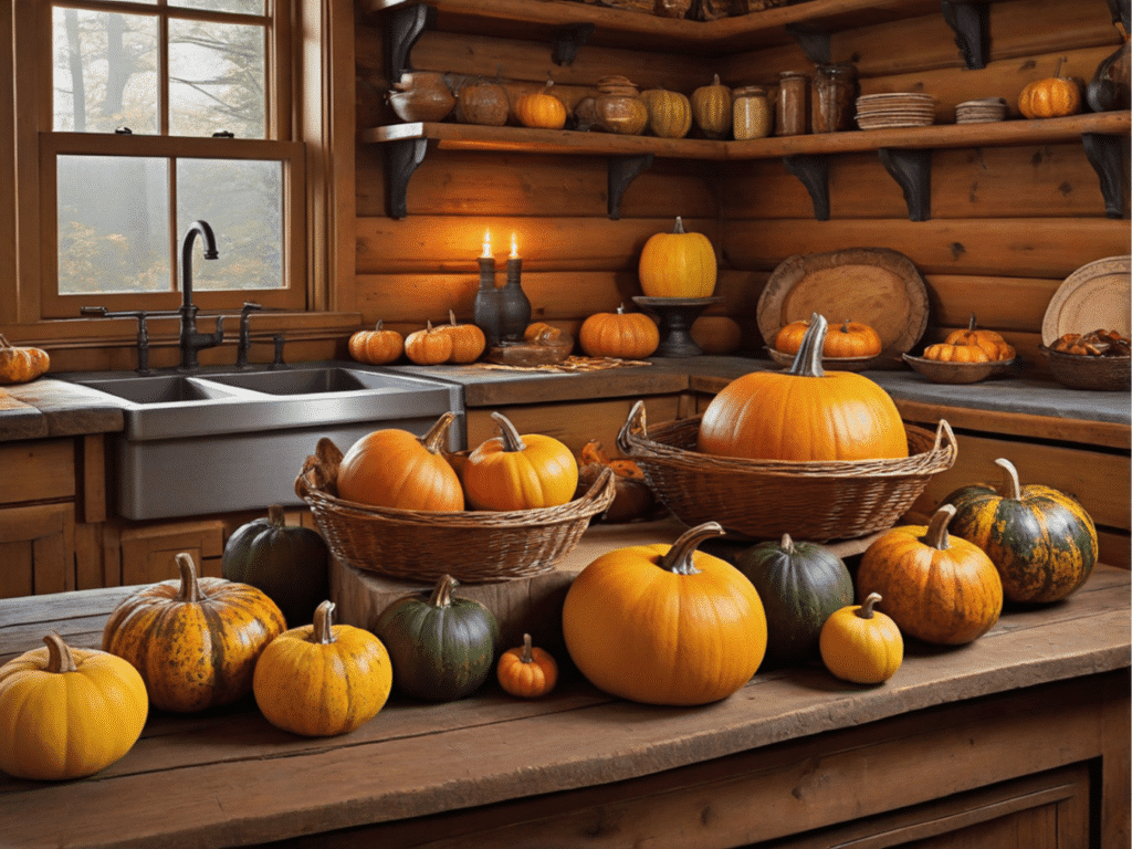 farmhouse fall kitchen decor ideas