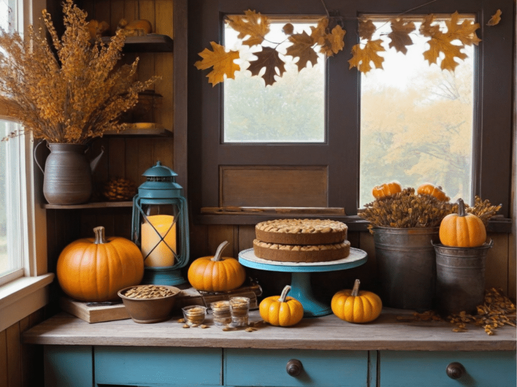 farmhouse fall kitchen decor ideas