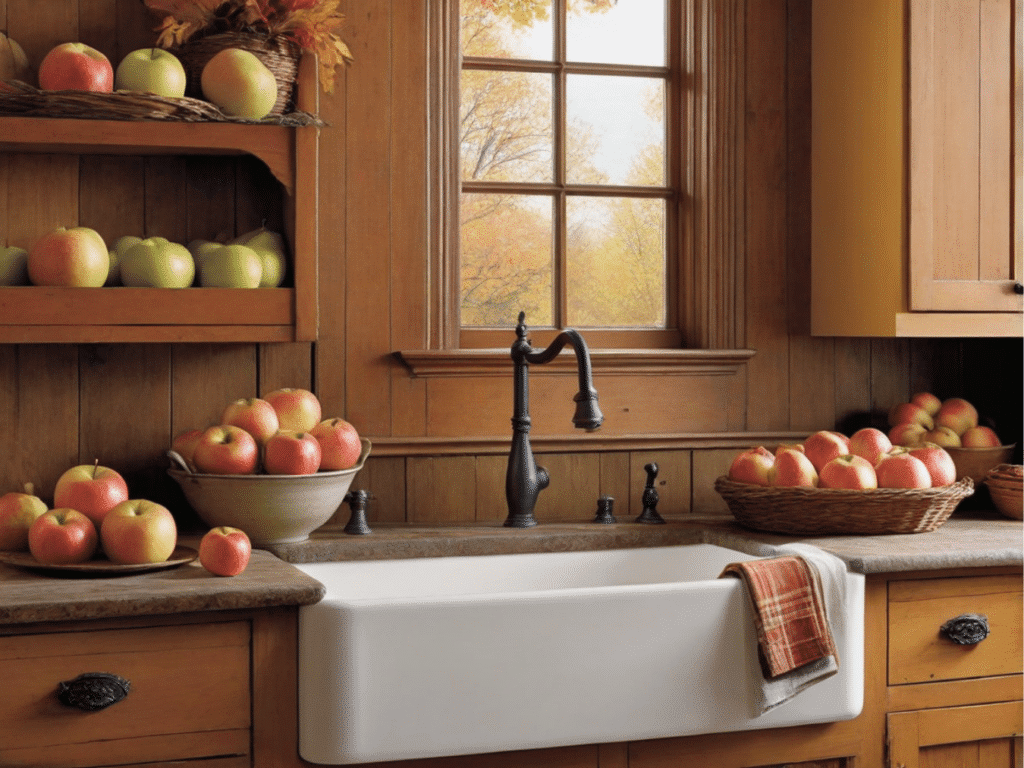 farmhouse fall kitchen decor ideas