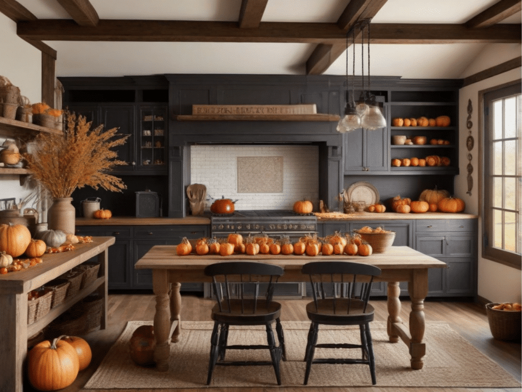 farmhouse fall kitchen decor ideas