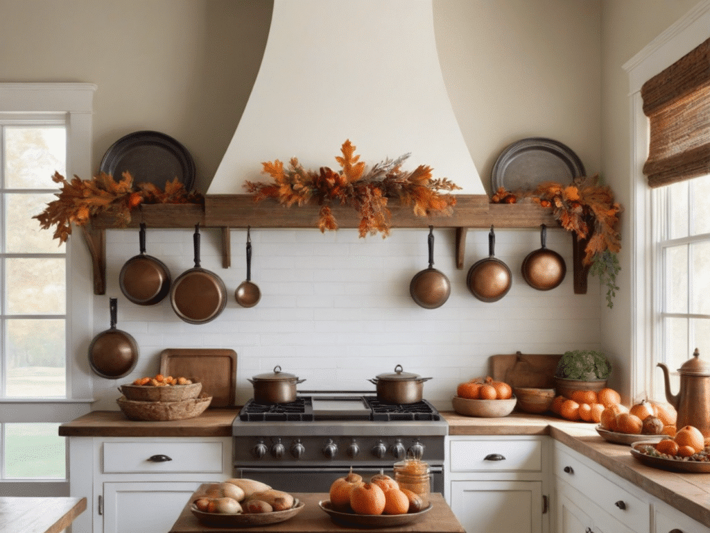 farmhouse fall kitchen decor ideas