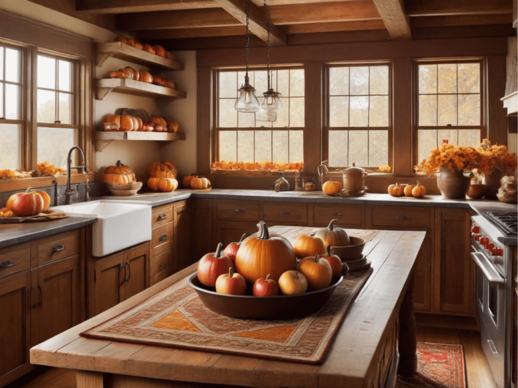 farmhouse fall kitchen decor ideas