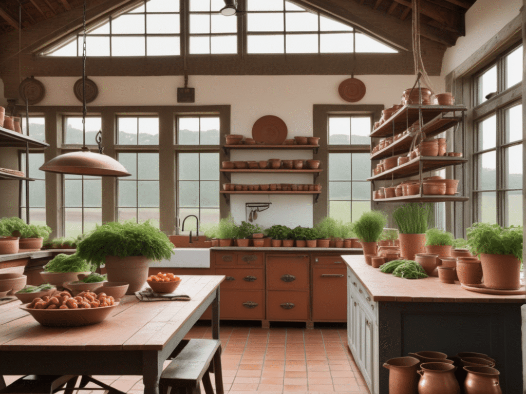 farmhouse solarium kitchen greenhouse food garden