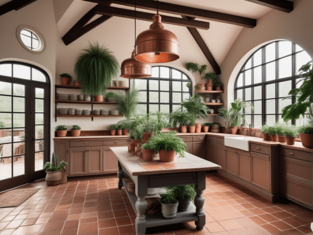 farmhouse solarium kitchen greenhouse food garden