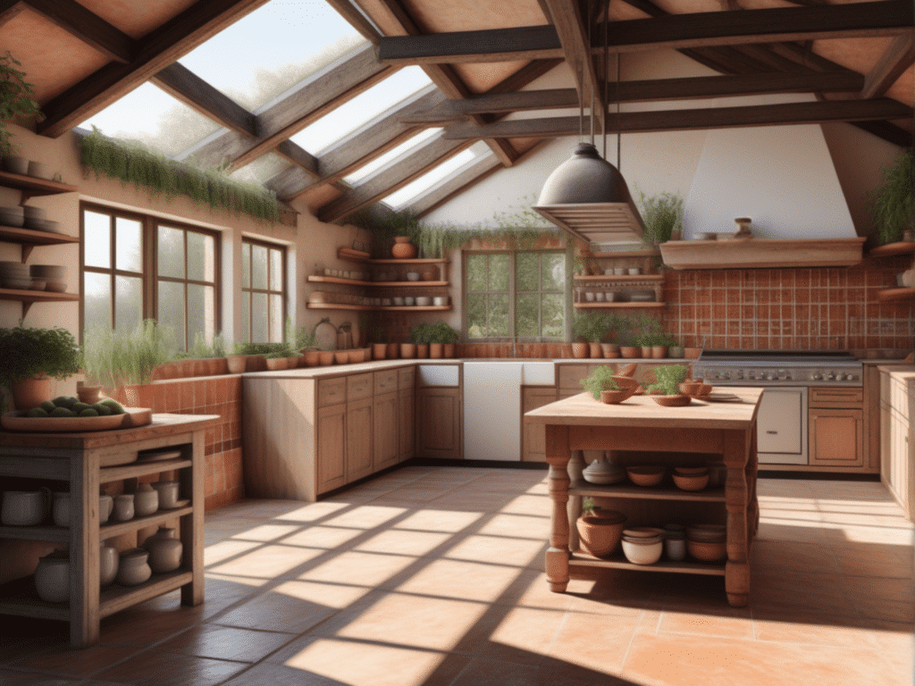 farmhouse solarium kitchen greenhouse food garden