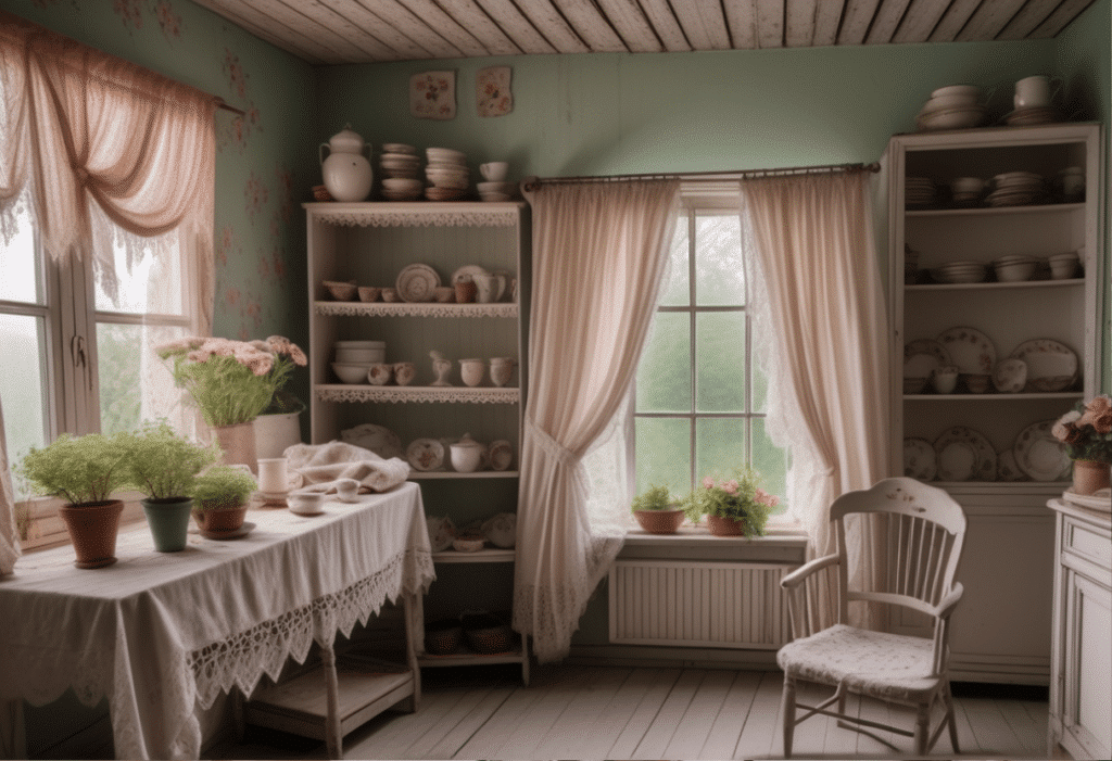 cottagecore shabby chic home decor aesthetic room pictures