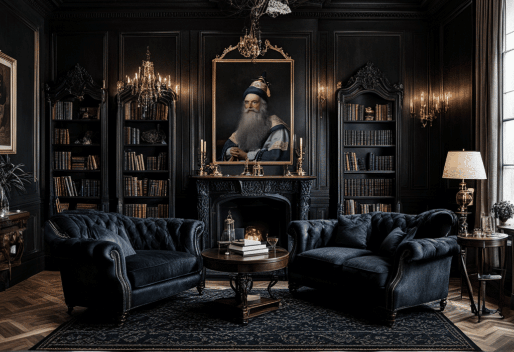 dark academia decor