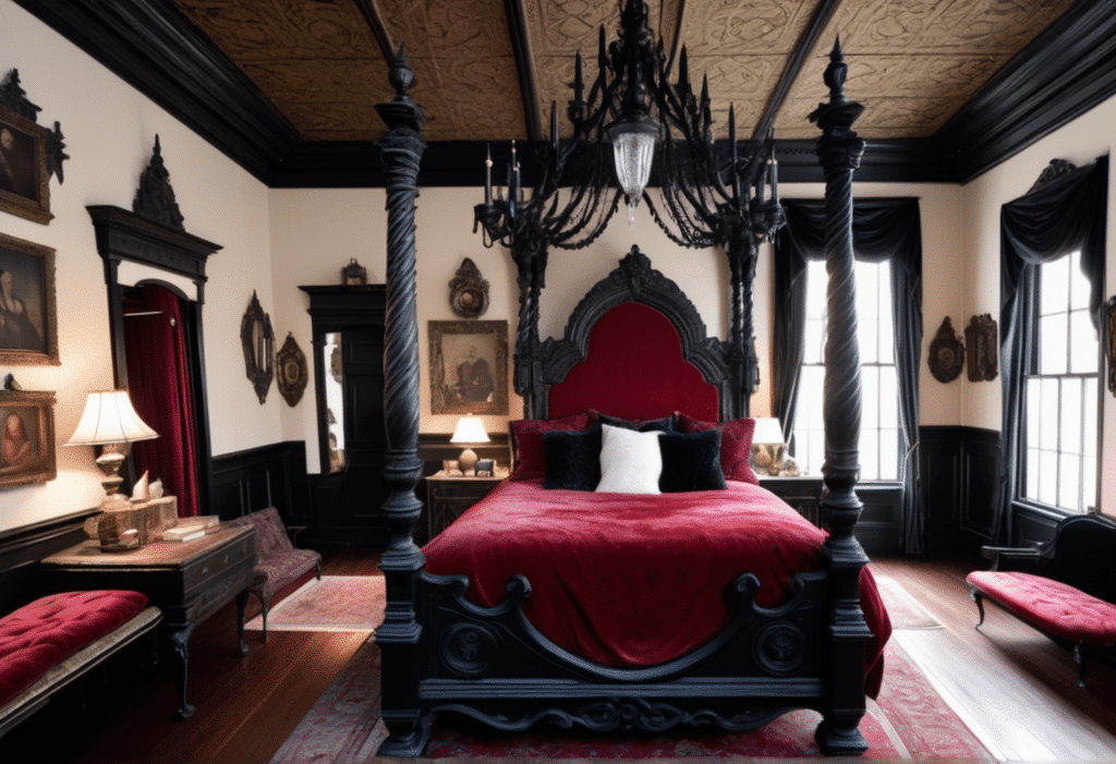 gothic victorian home decor aesthetic style