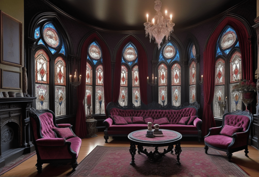 gothic victorian home decor aesthetic style